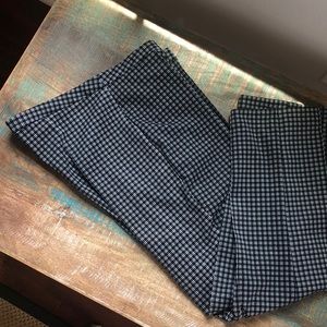 Michael Kors Black and white check pants